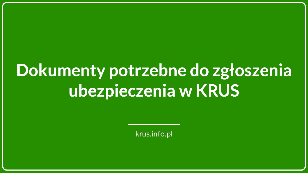 Dokumenty potrzebne do ubezpieczenia